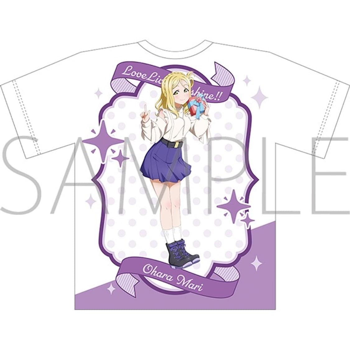 러브라이브 선샤인 오하라 마리 풀그래픽 티셔츠 (새상품) 상품이미지2
