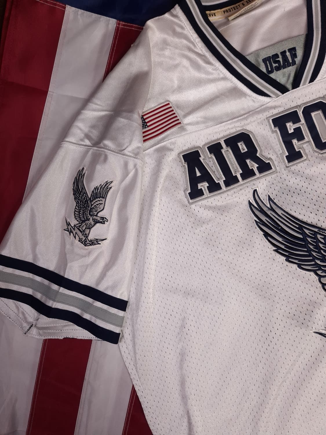 오리지날 콜로세움 미공군 USAF 풋볼 져지 상품이미지3