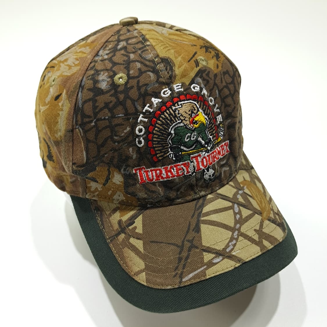 터키 토니 하키 자수 카모 & 그린 볼캡 P2033 상품이미지2