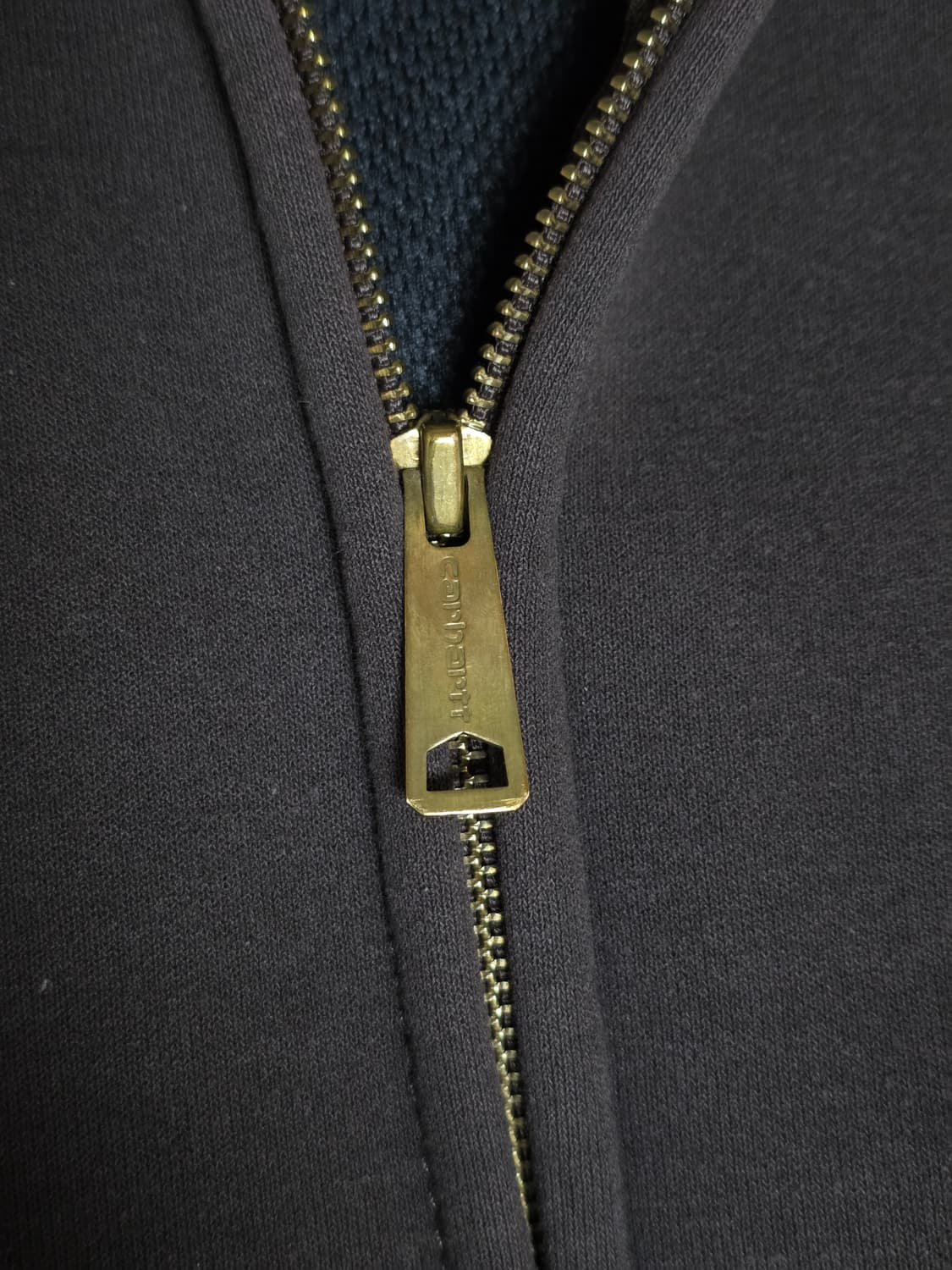 칼하트 써멀 레인디펜서 후드집업 다크브라운 상품이미지9