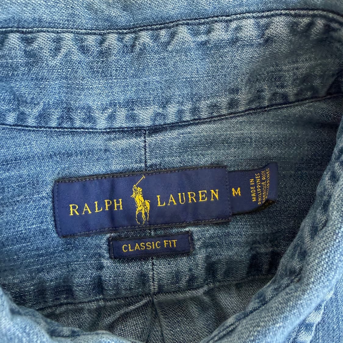 Polo  폴로 랄프로렌 샴브레이 데님 셔츠  상품이미지5