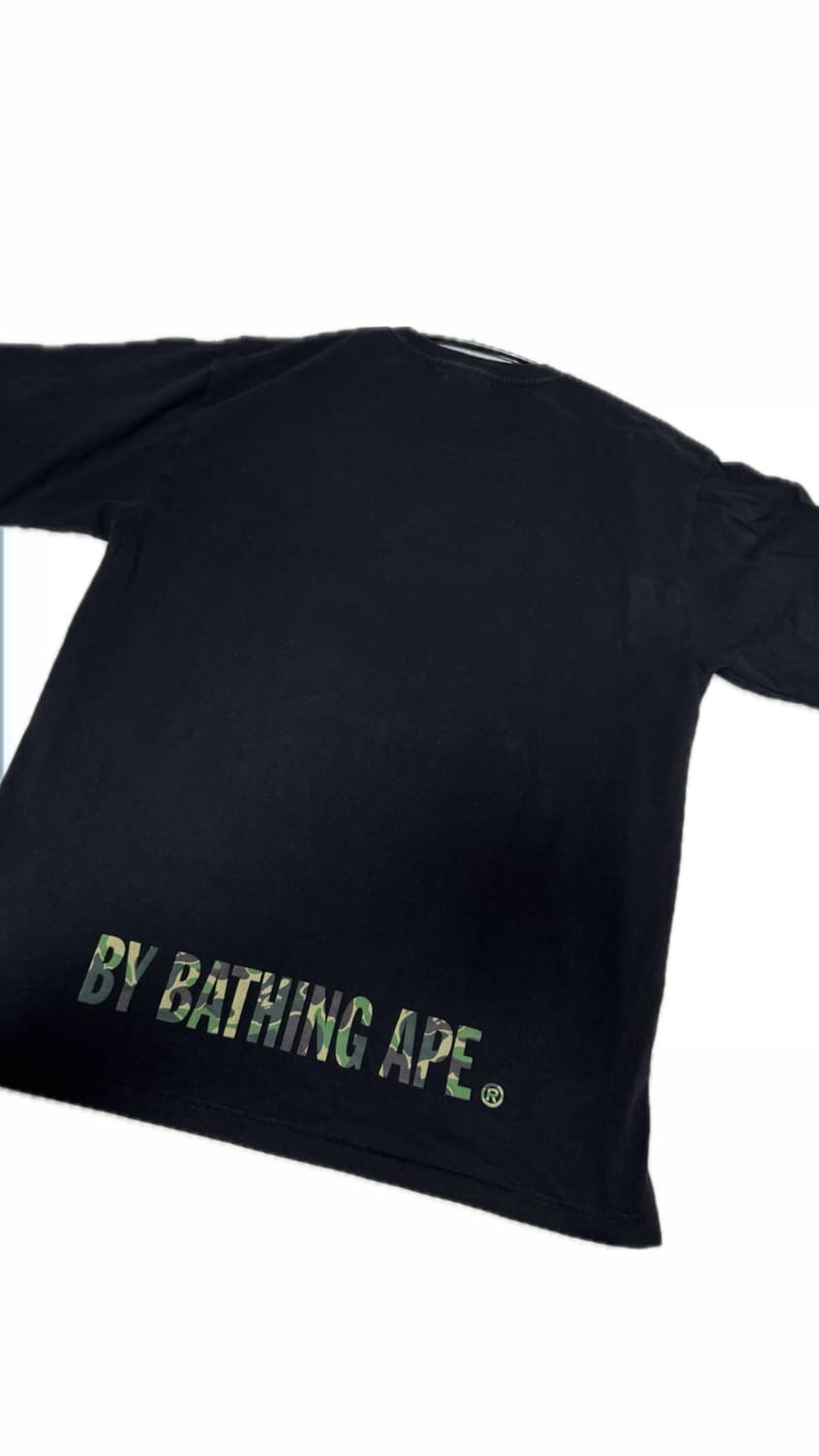 Bape Woodland Camo Ape Face Tee 베이프 반팔 상품이미지2