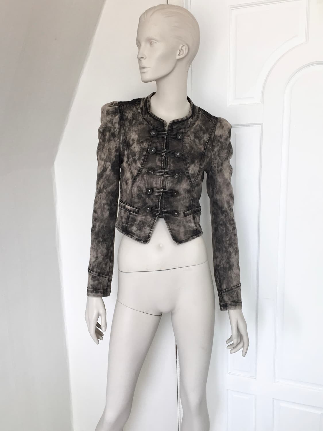 Rare Bleached Napoleon Denim Jacket 상품이미지5