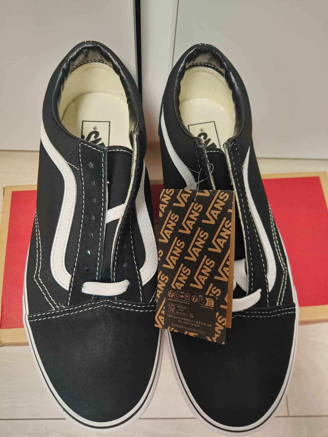 새상품 반스 올드스쿨 블랙 270 상품이미지5