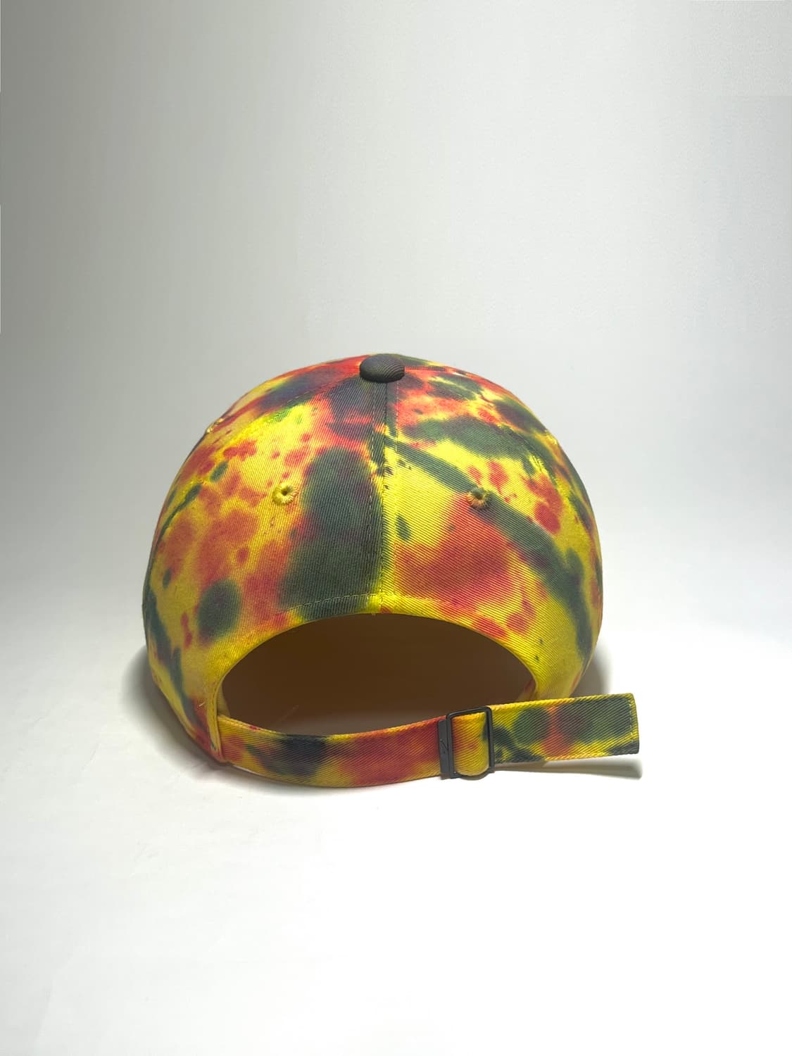 나이키 초레어 빈티지 커스텀 타이다이 노랑/초록/레드 봄의폭발 볼캡 모자 상품이미지6