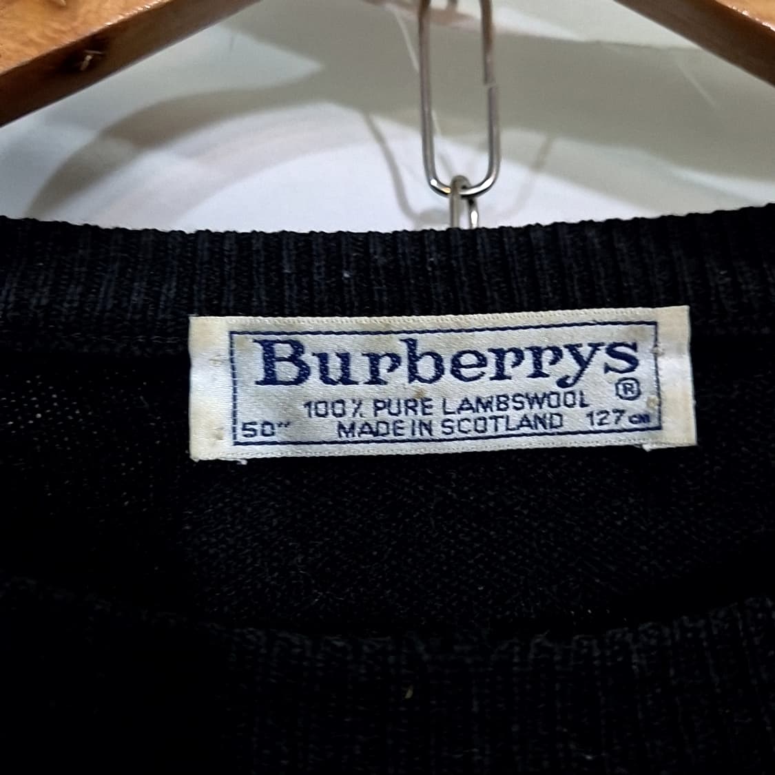 Burberry 버버리 퓨어 램스울 니트 상품이미지3