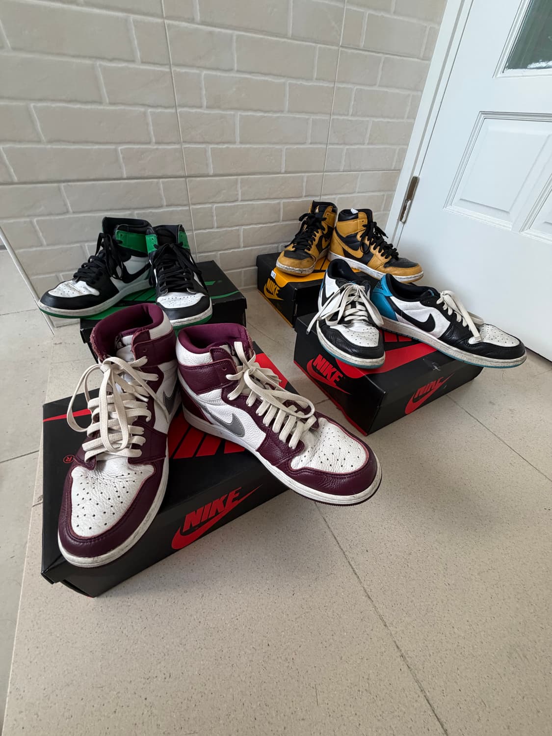 280) 조던 1 4종 일괄급처 상품이미지1