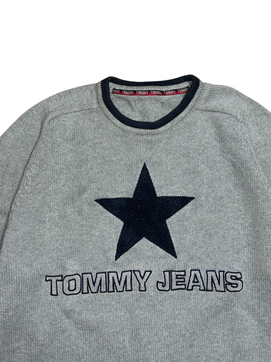 타미힐피거 빈티지 별 니트 맨투맨 상품이미지5