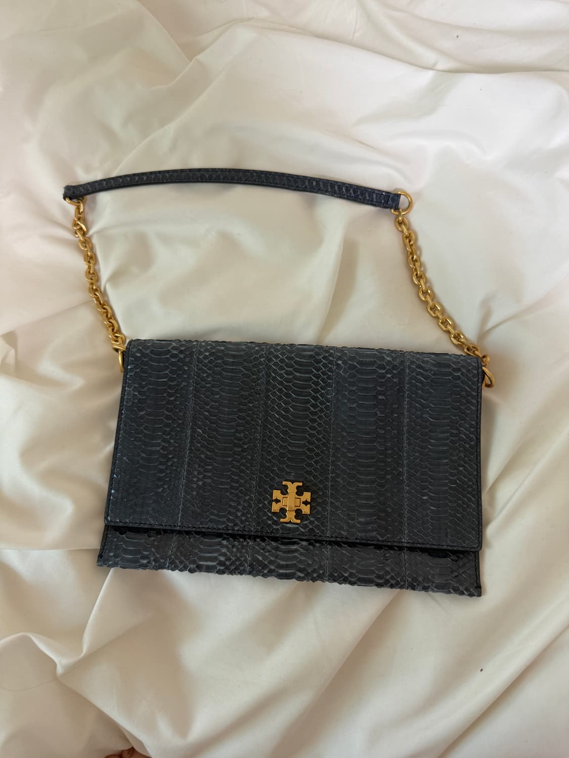 토리버치 파이톤 클러치 겸 크로스백 상품이미지1