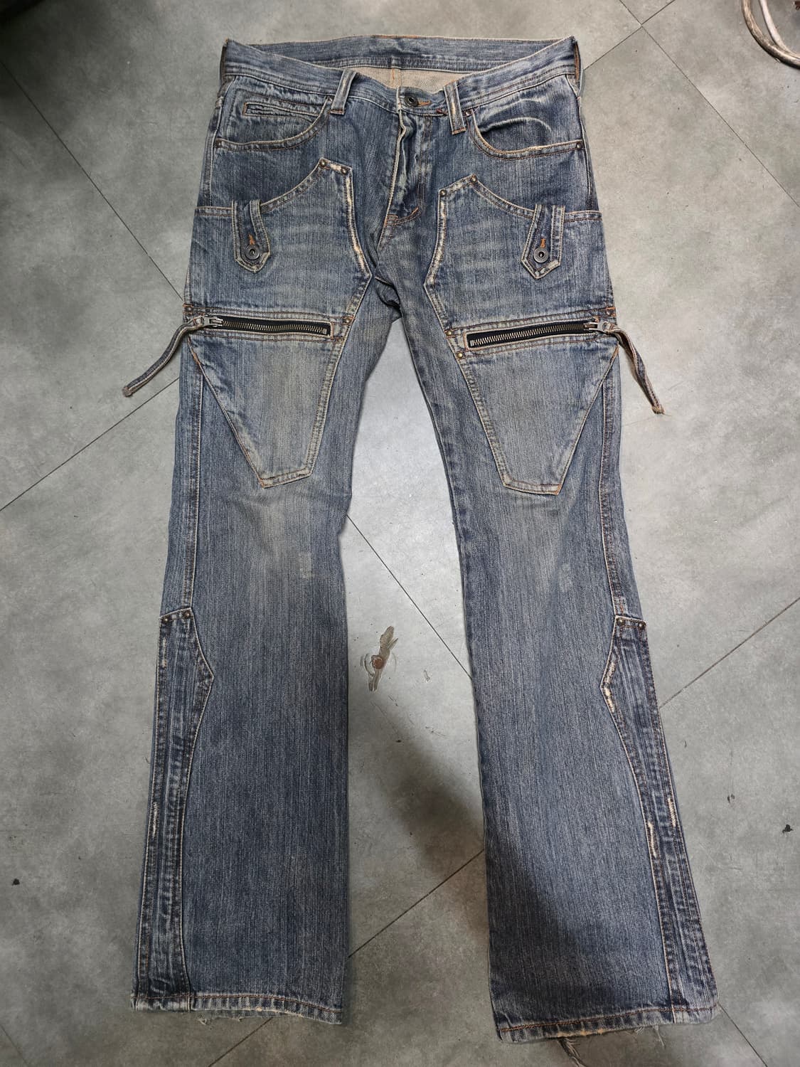 00s Jpn y3k boots cut pants 상품이미지1