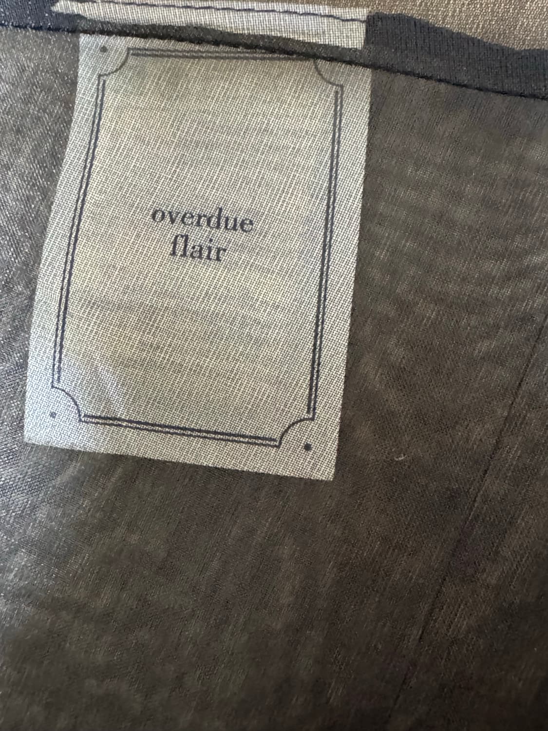 오버듀 플레어 overdue flair 오간자 레이어드 스커트 블랙 상품이미지8
