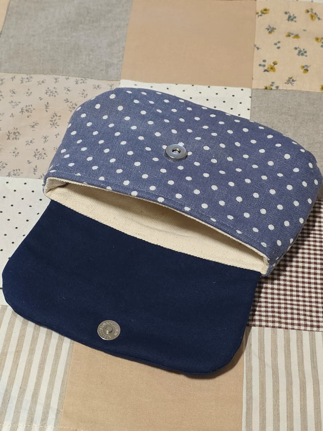 핸드메이드 도트 파우치 상품이미지5