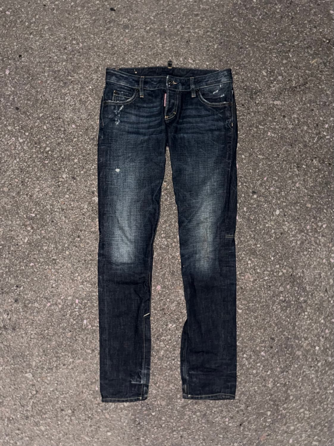 Dsquared2 Zip detail Skinny denim pants 상품이미지1