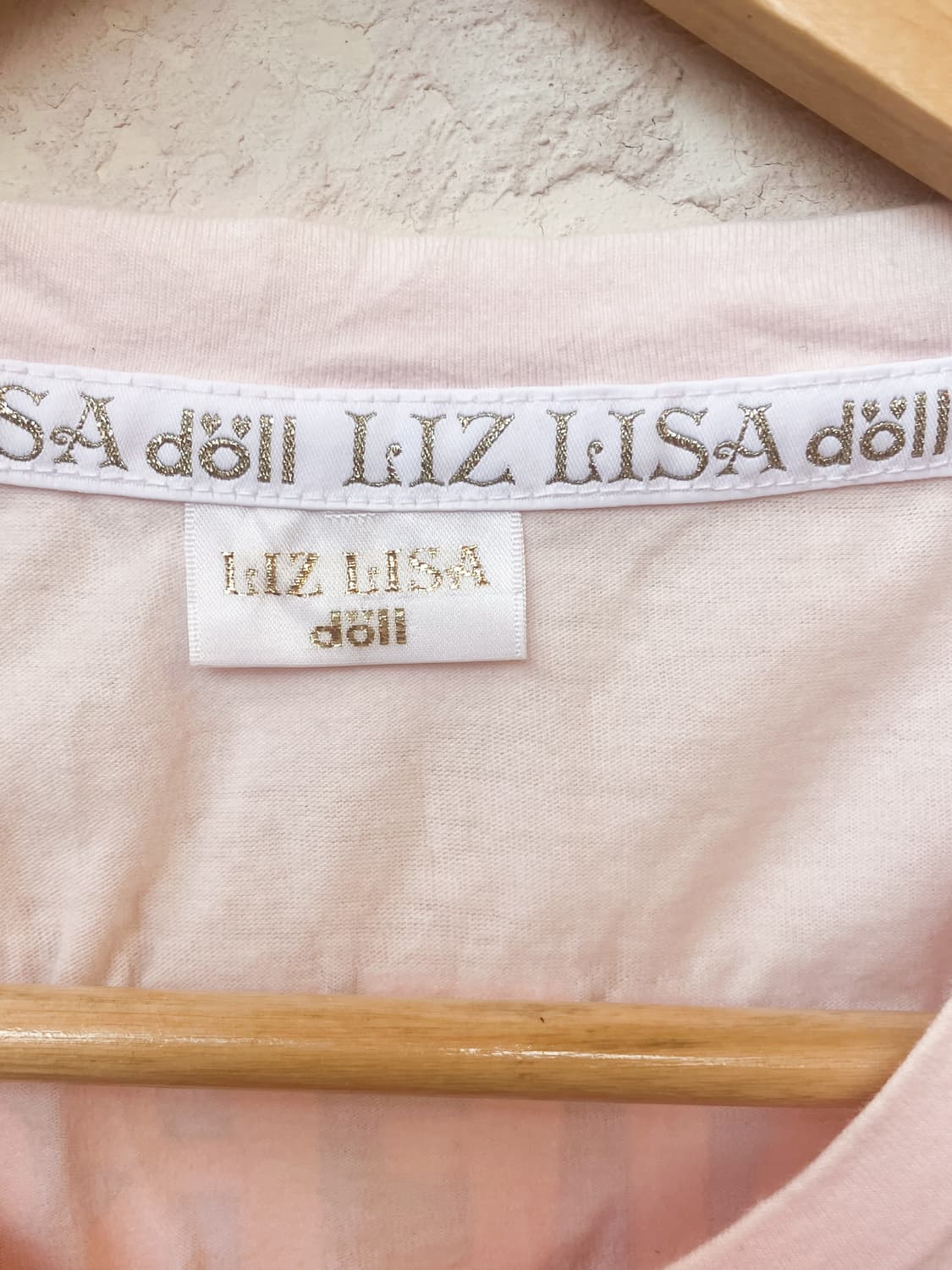 리즈리사돌 딸기우유 반소매 티셔츠 상품이미지4