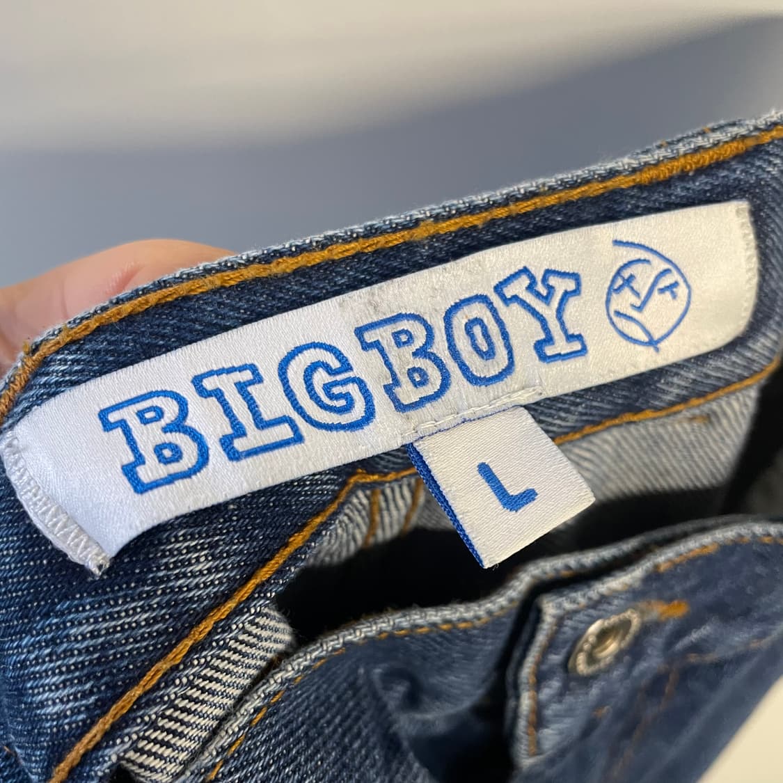 빅보이 폴라 스케이트 구형 데님 와이드 팬츠 상품이미지9