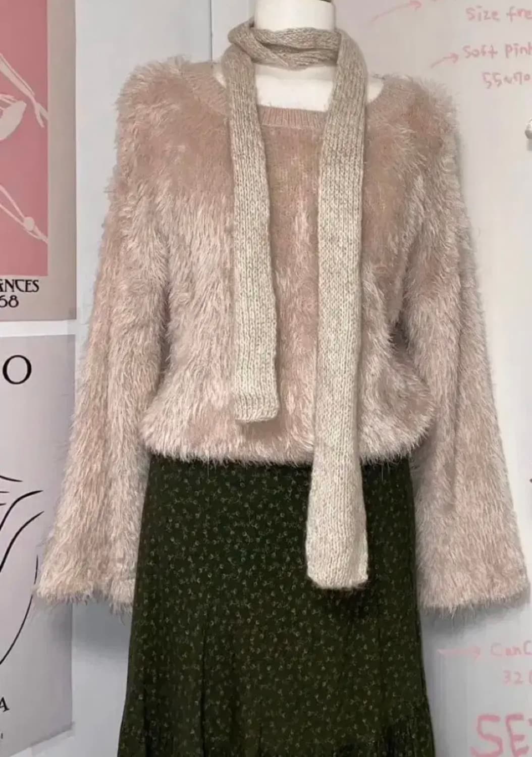 빈티지 모리걸 아오이유우 사와코 코디세트 상품이미지1