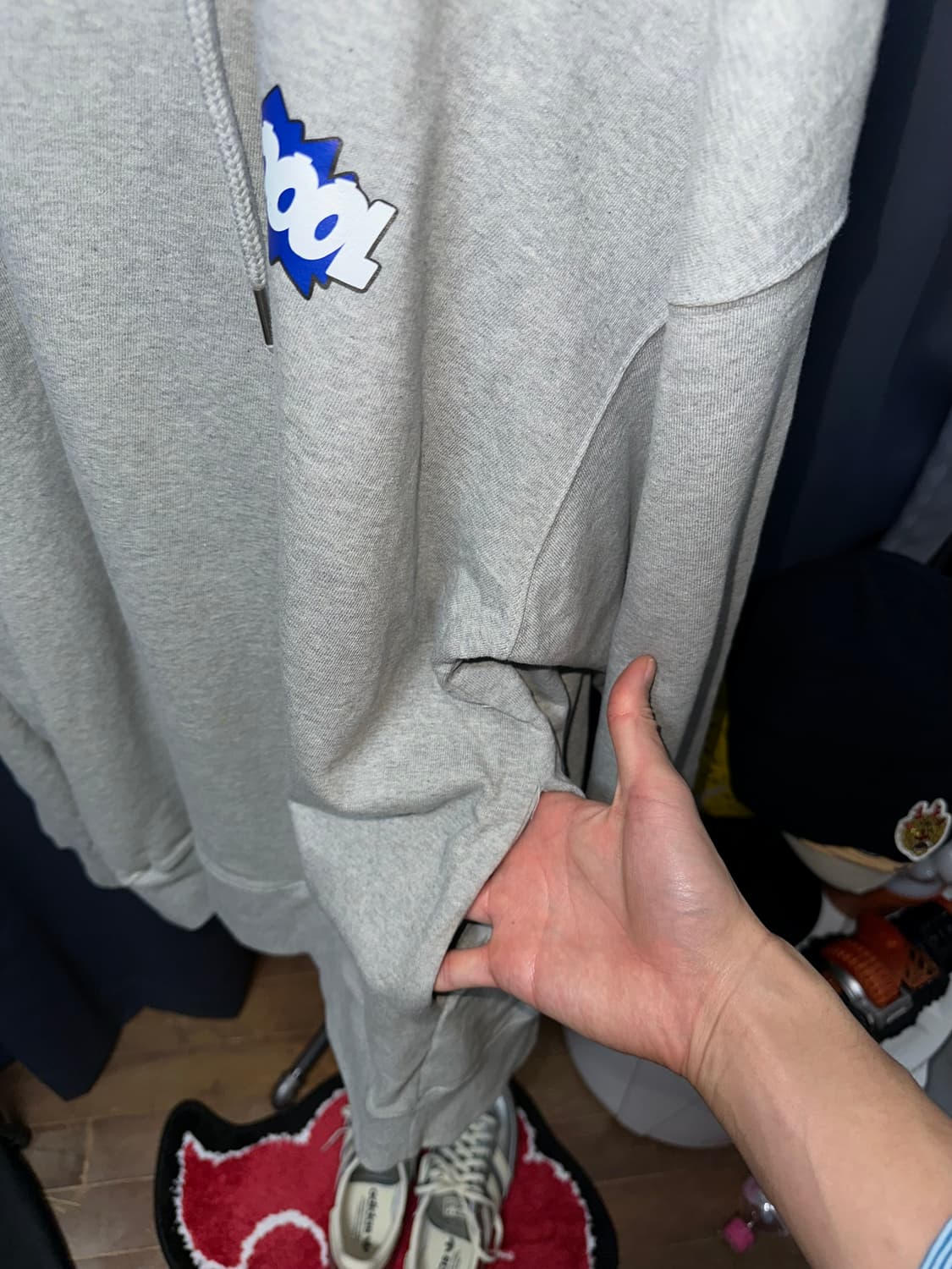 (새상품) 서우르 서우르트리오후드티(회) L~XL 상품이미지5