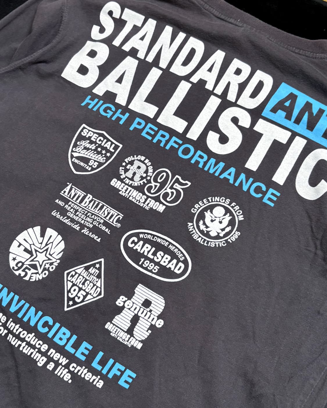일본빈티지 ANTI BALLISTIC 긴팔티 상품이미지6
