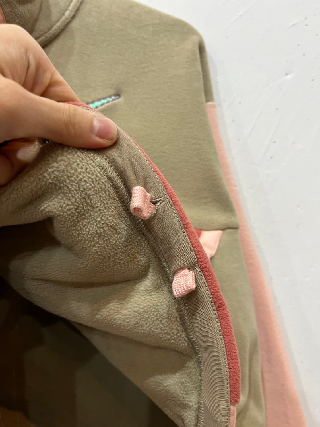 나이키 반집업 풀오버 크롭 플리스 우먼즈 XL 상품이미지5