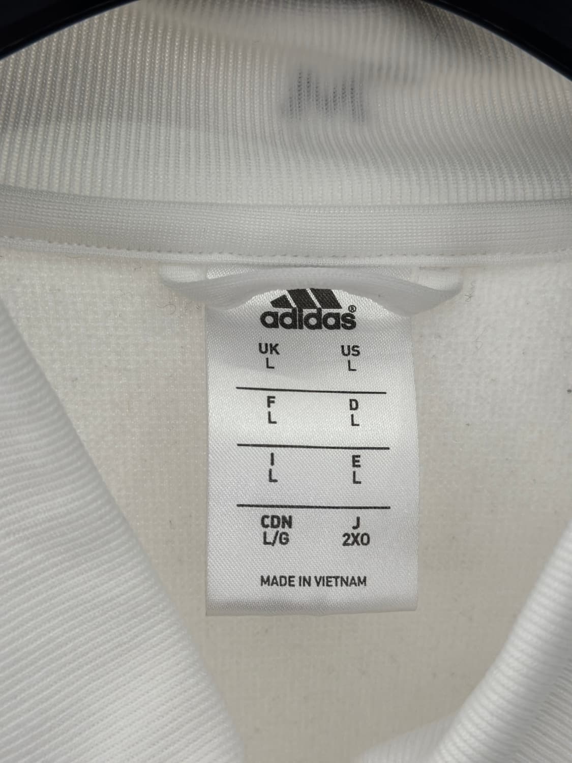 아디다스 화이트/그레이 레알마드리드 져지  상품이미지4