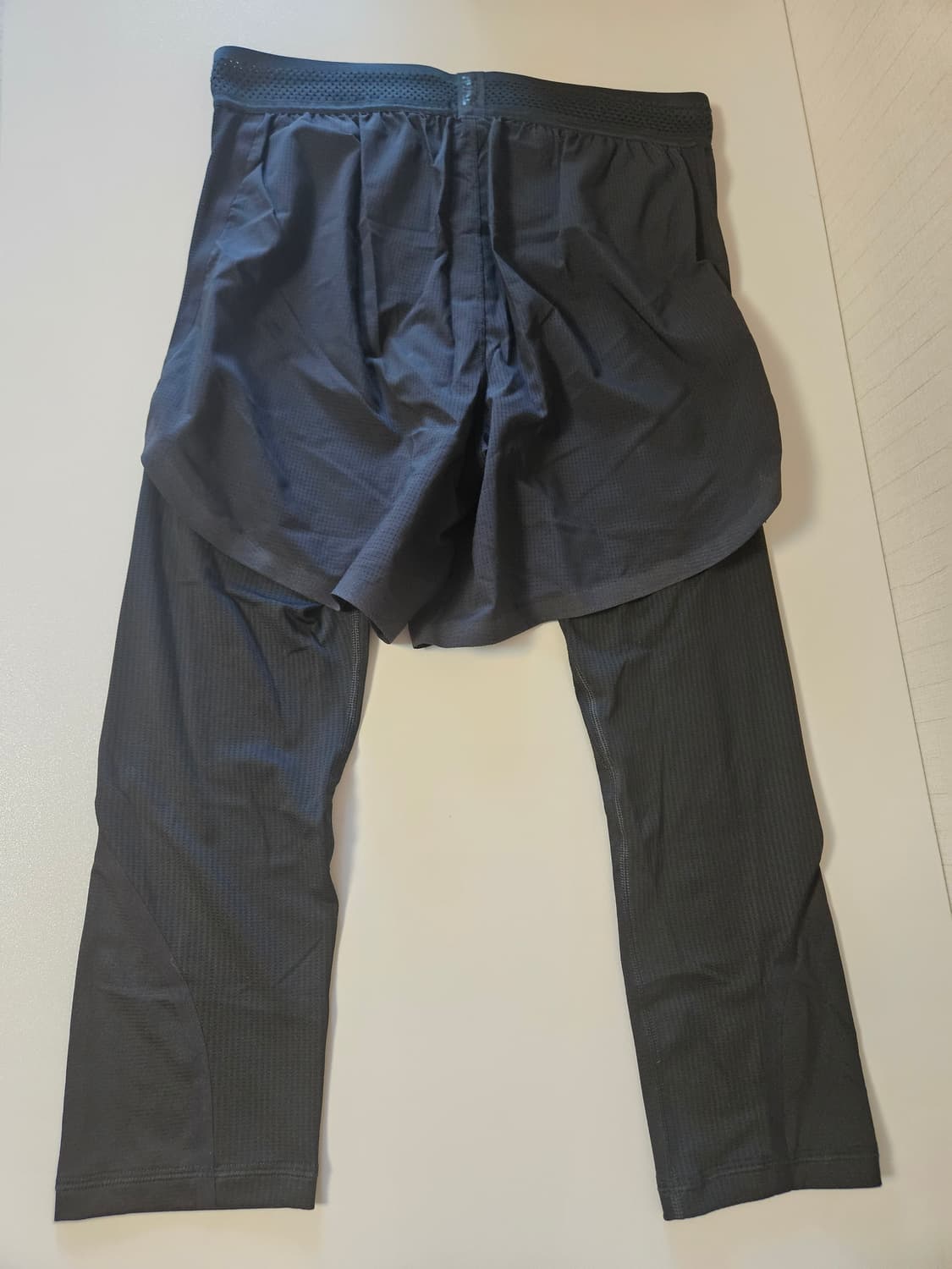 [해외M]나이키 프로 플렉스 2in1 트레이닝 쇼츠 타이즈 블랙 상품이미지9