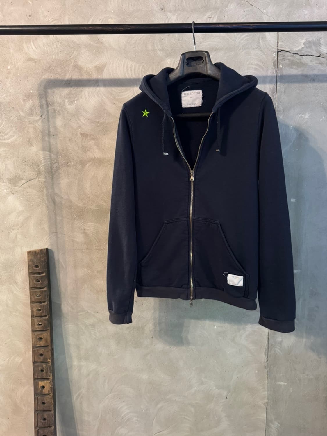 디 에디터 후드 짚업 55~66 상품이미지1