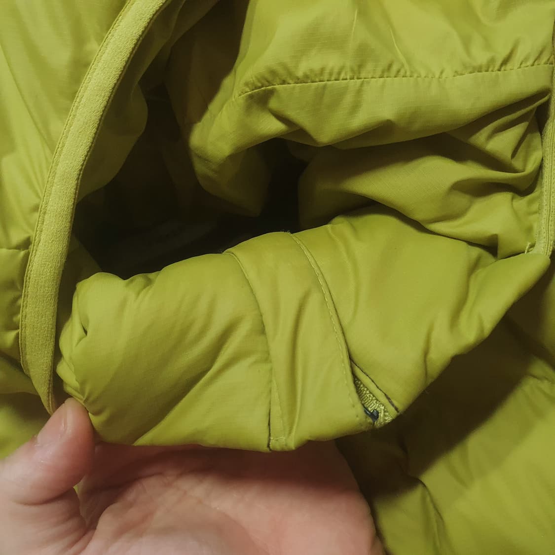 프리커 구스다운 퍼텍스 경량패딩 자켓 L 상품이미지6