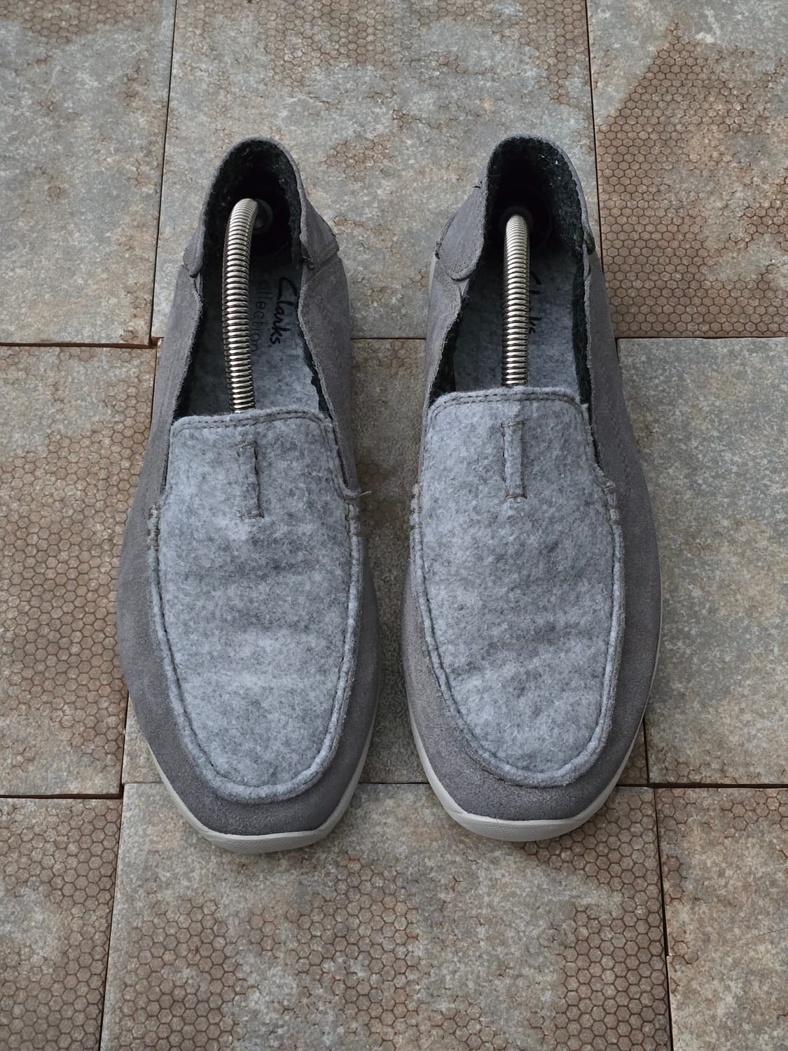 (250)클락스 고윈 스텝 울 슬립온 로퍼 상품이미지2