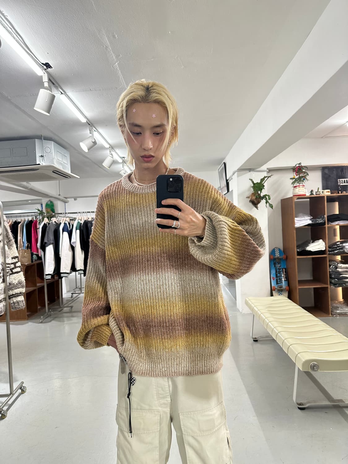 프릭스토어 FREAK'S STORE Gradation Knit 상품이미지1