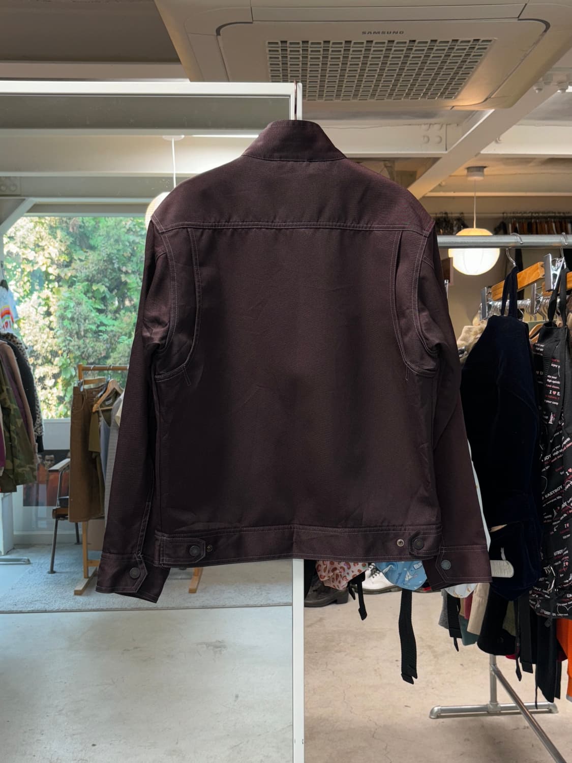 Cs club 마룬 워크자켓  상품이미지6