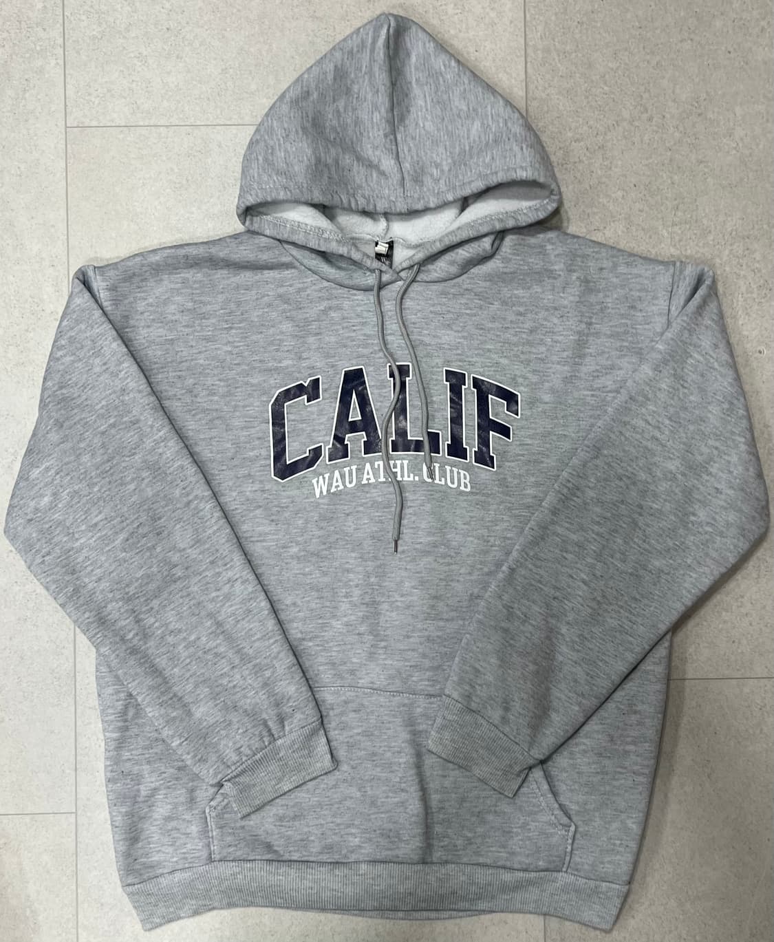 Acover 오버핏 블랙 후드 상품이미지4