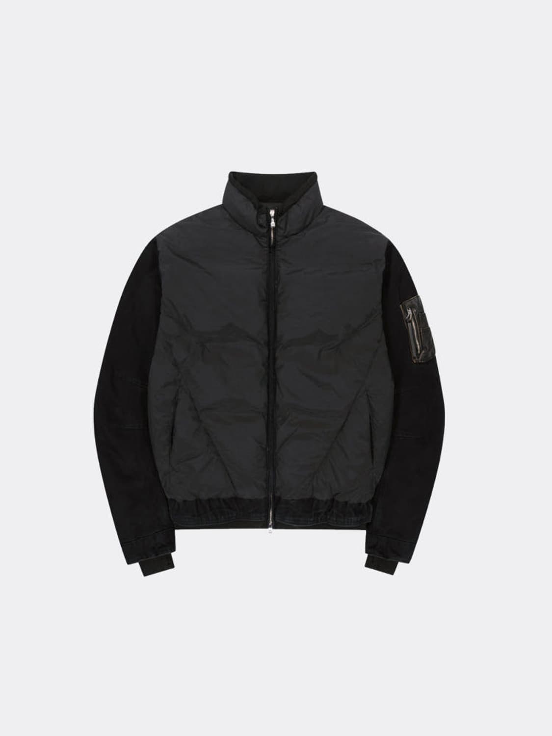 (M) 엑슬림 EP.8 01 다운 자켓 블랙  상품이미지1