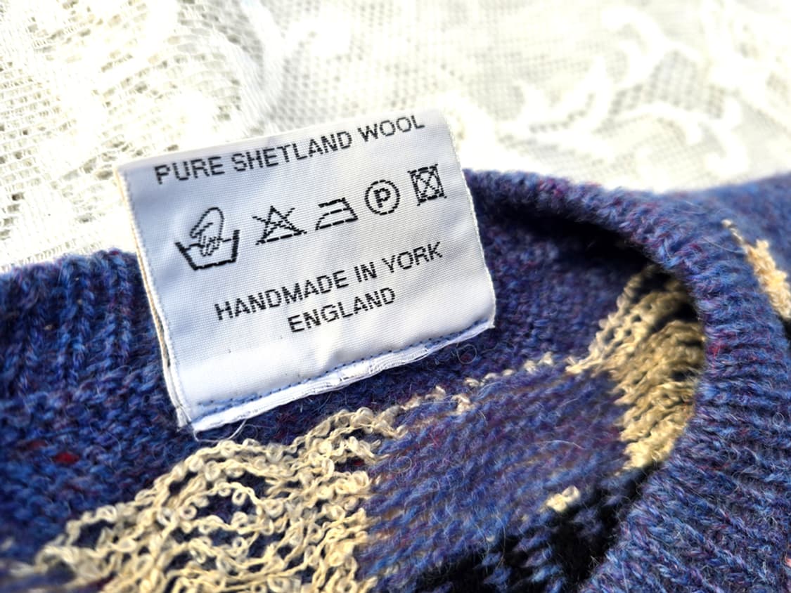 영국 핸드메이드 셔틀랜드울  아동복  상품이미지3