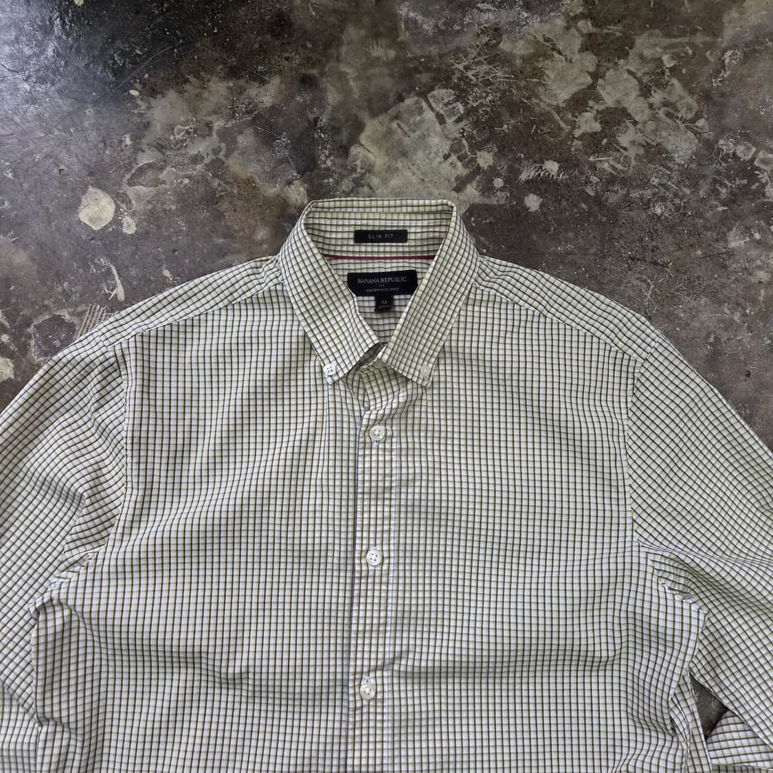 100-105) 바나나리퍼블릭 체크셔츠 남방 상품이미지2