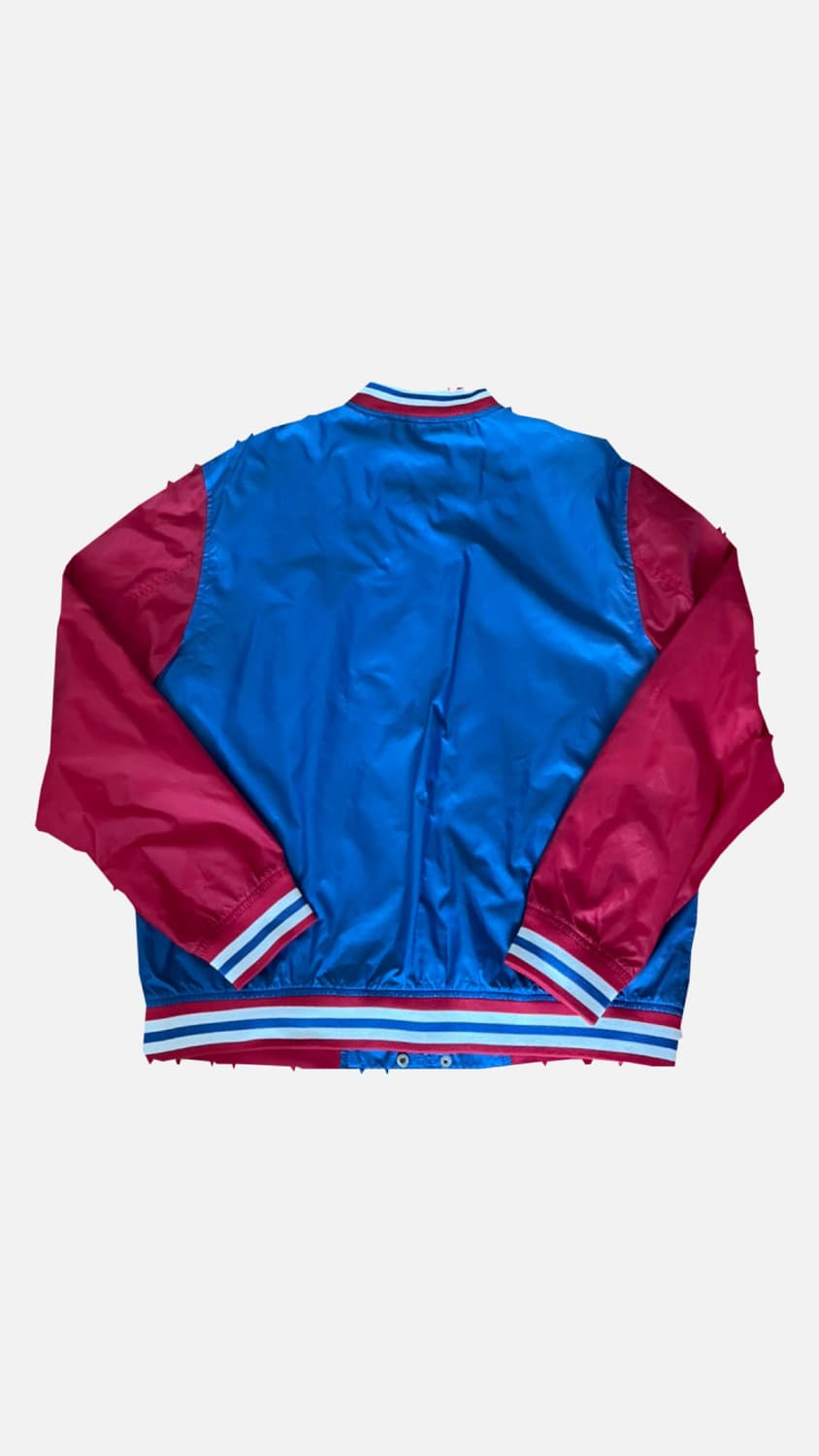 후부 새틴 바시티 재킷 상품이미지2