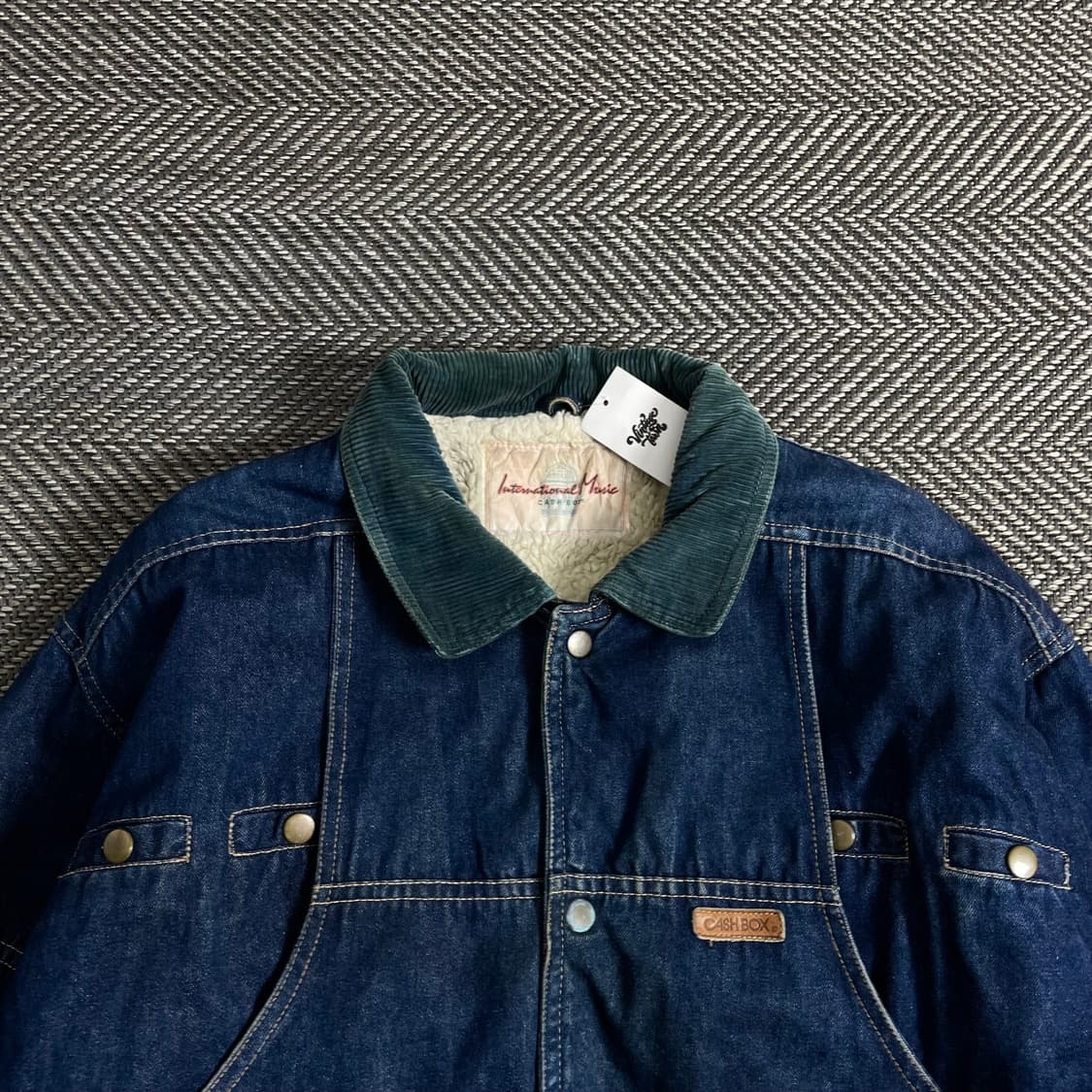 USA 오리지날 빈티지 아메리칸 데님 워크 자켓o 2989 상품이미지5