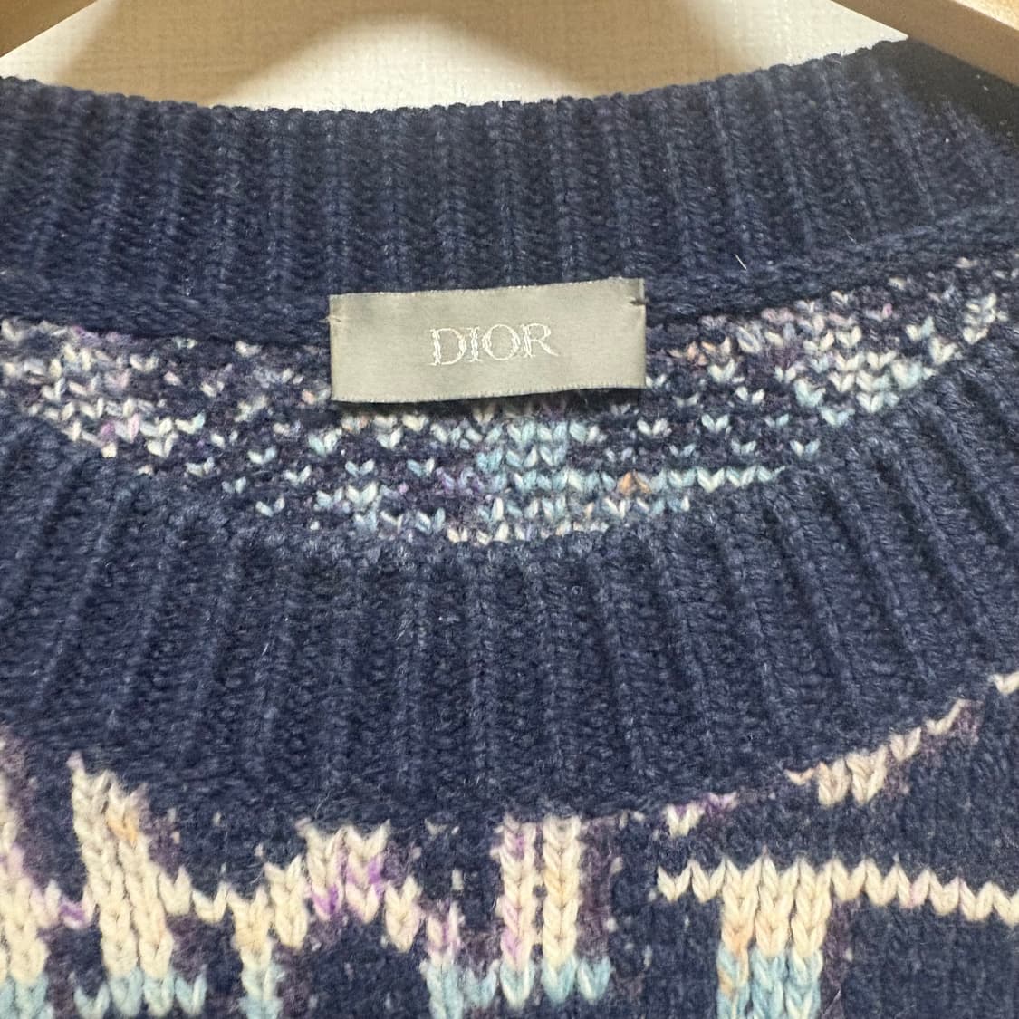 [M/새상품급] 디올 오블리크 자카드 니트 상품이미지2