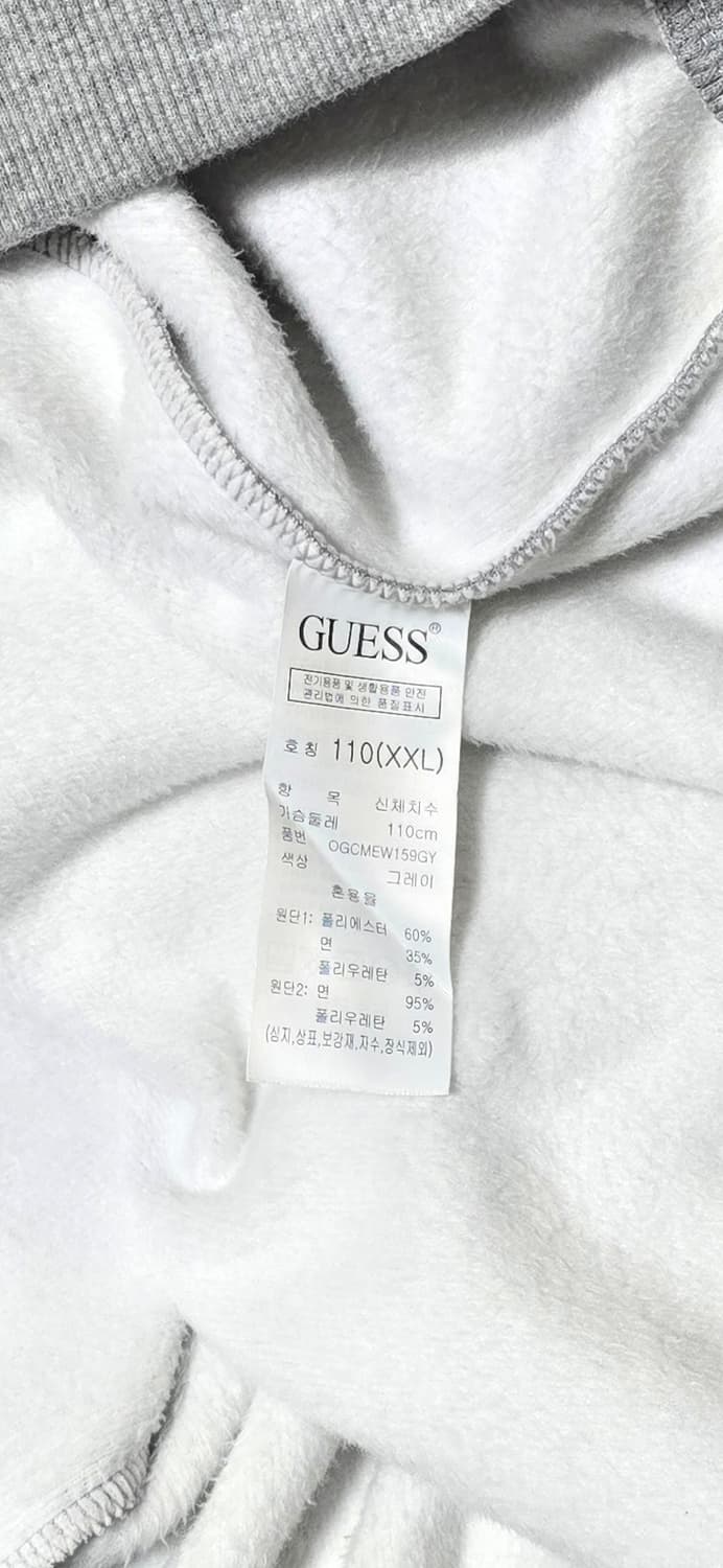 게스 그레이 맨투맨 110(XXL) 상품이미지4