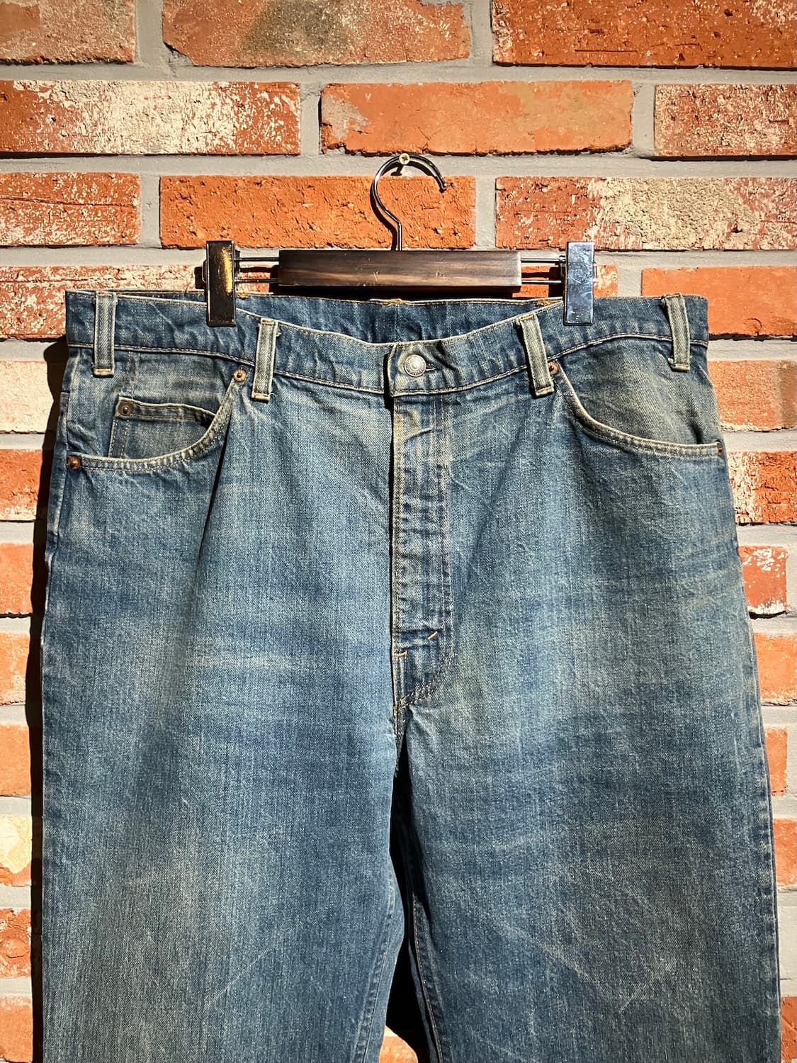 80s USA 빈티지 리바이스 517 부츠컷 데님 팬츠 상품이미지2
