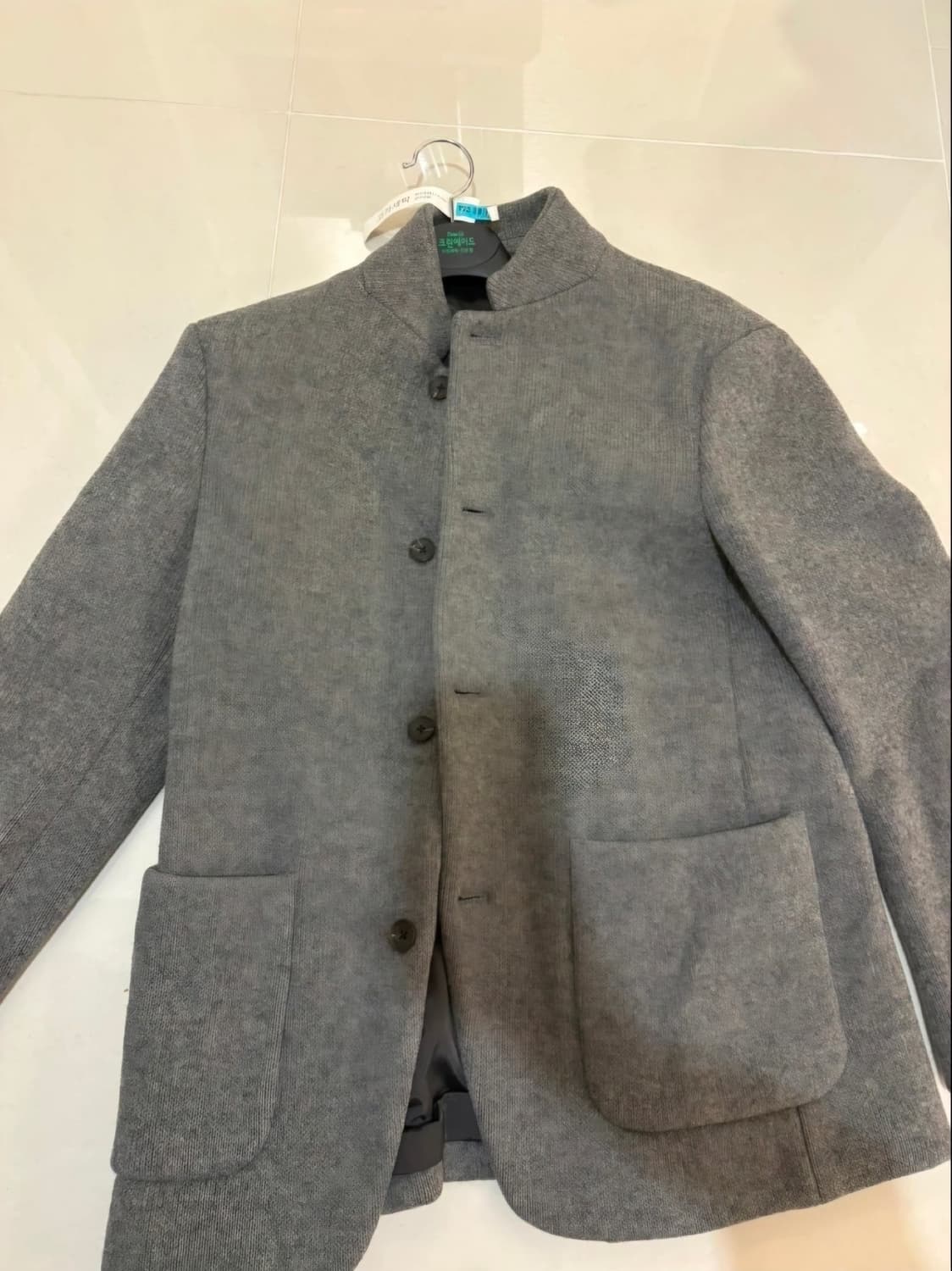 시리즈 차이나카라 니트 코트 105 상품이미지1