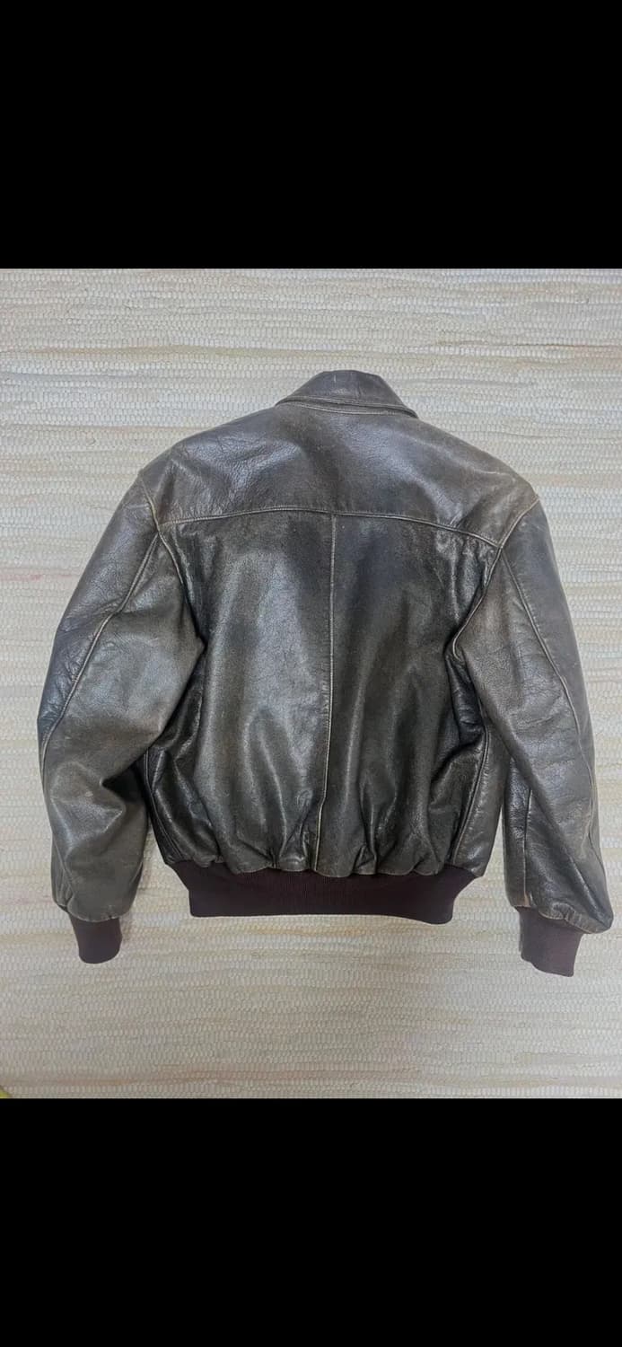 80s 골든베어 a2 레더 자켓 상품이미지3
