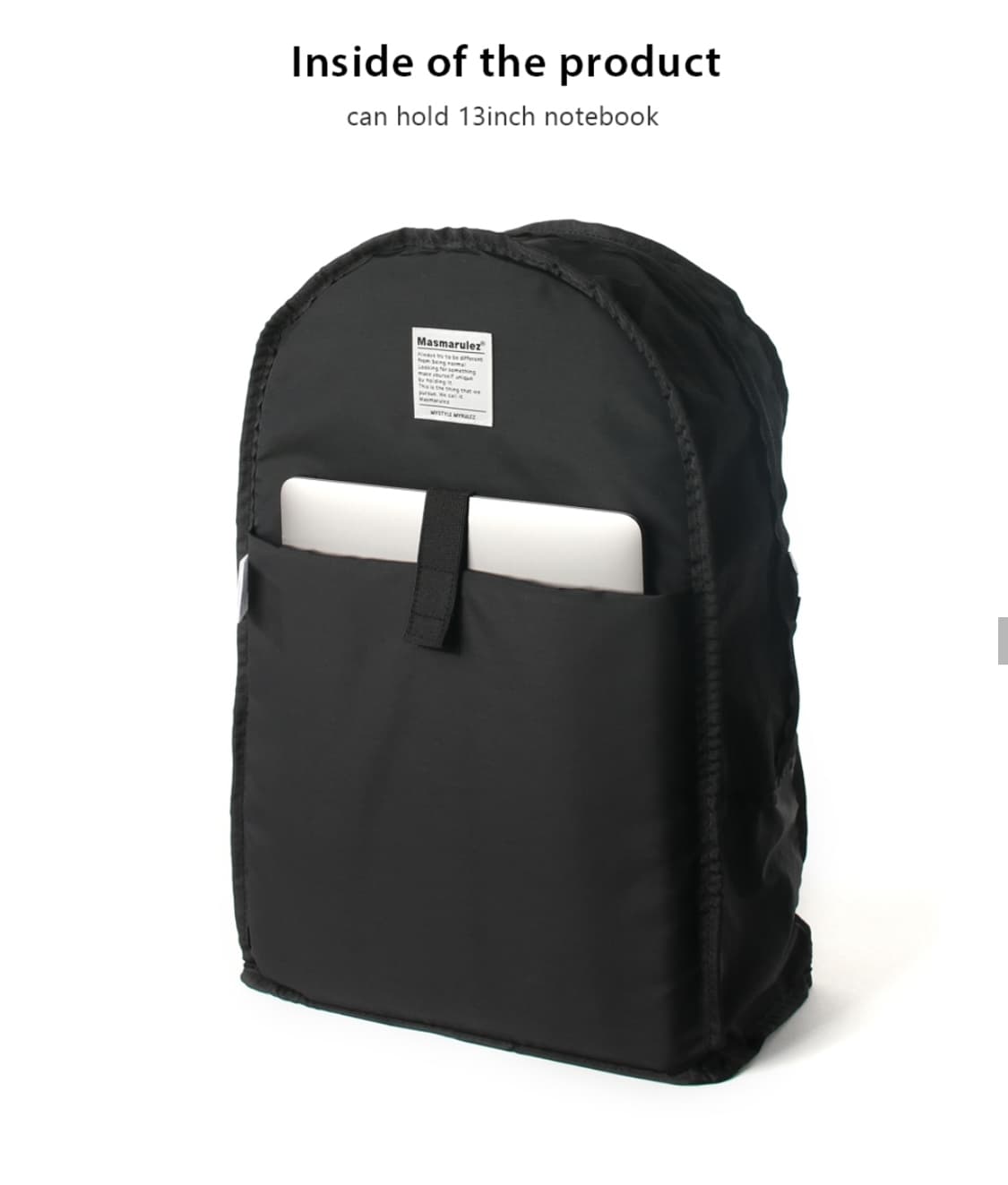 새상품)마스마룰즈 데일리 백팩 핑크(실상품사진O) 상품이미지4