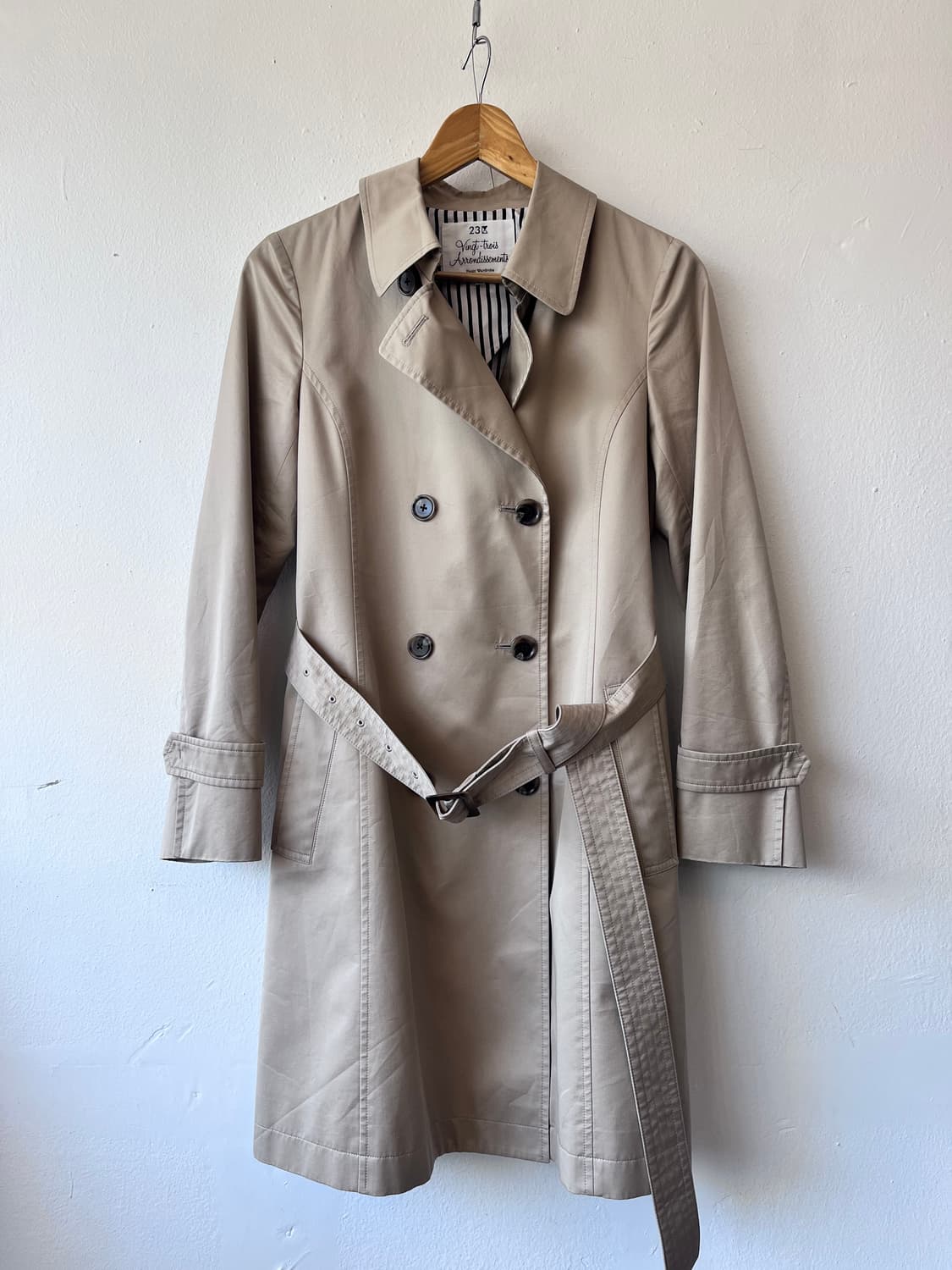 23구 여성 트렌치코트 38사이즈 상품이미지2