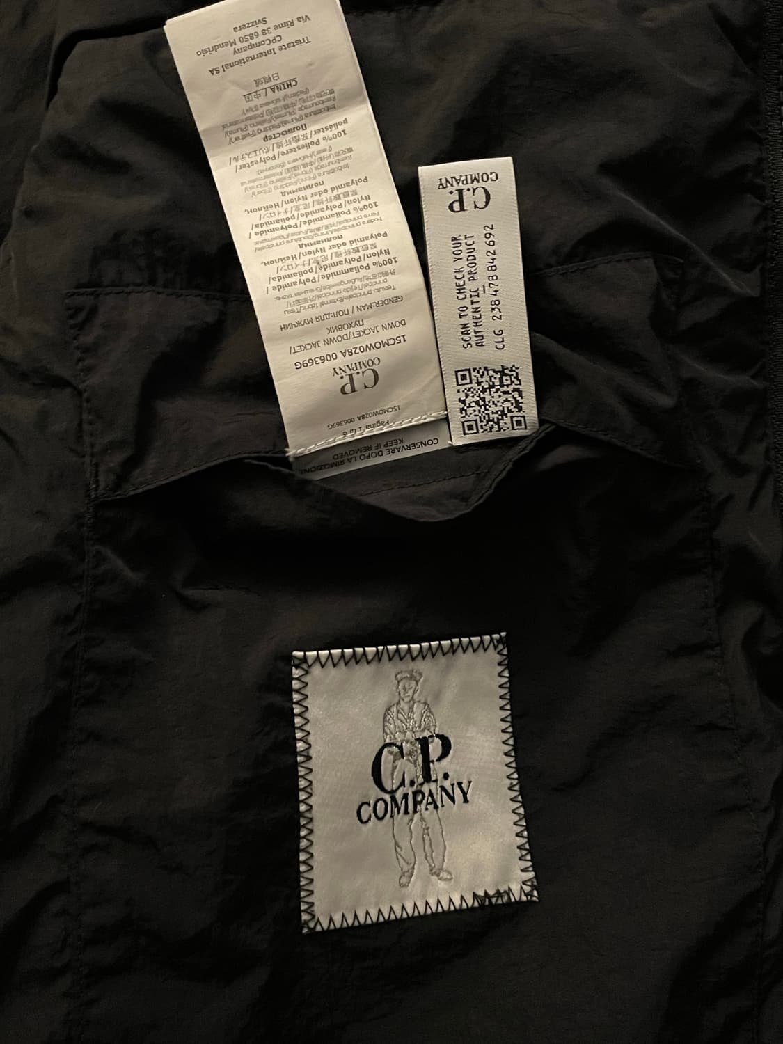 cp컴퍼니 에코크롬 R 다운 자켓 패딩 상품이미지6