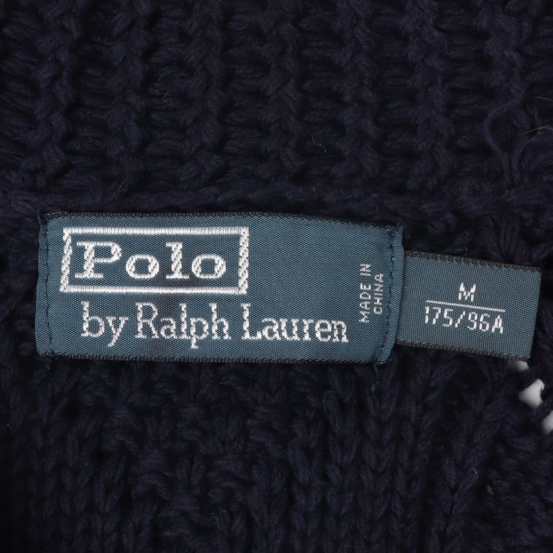 폴로 랄프로렌 네이비 피셔 케이블 니트 숄카라 가디건 상품이미지9