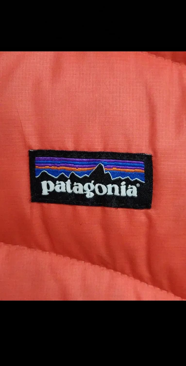 (XL) 파타고니아 거위털 패딩점퍼 주황 구스다운 자켓  상품이미지4