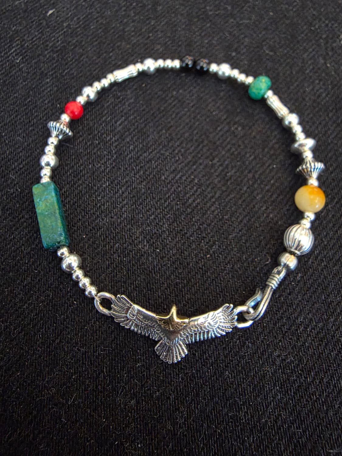 3Cross silver egle Navaho totem bracelet 상품이미지7