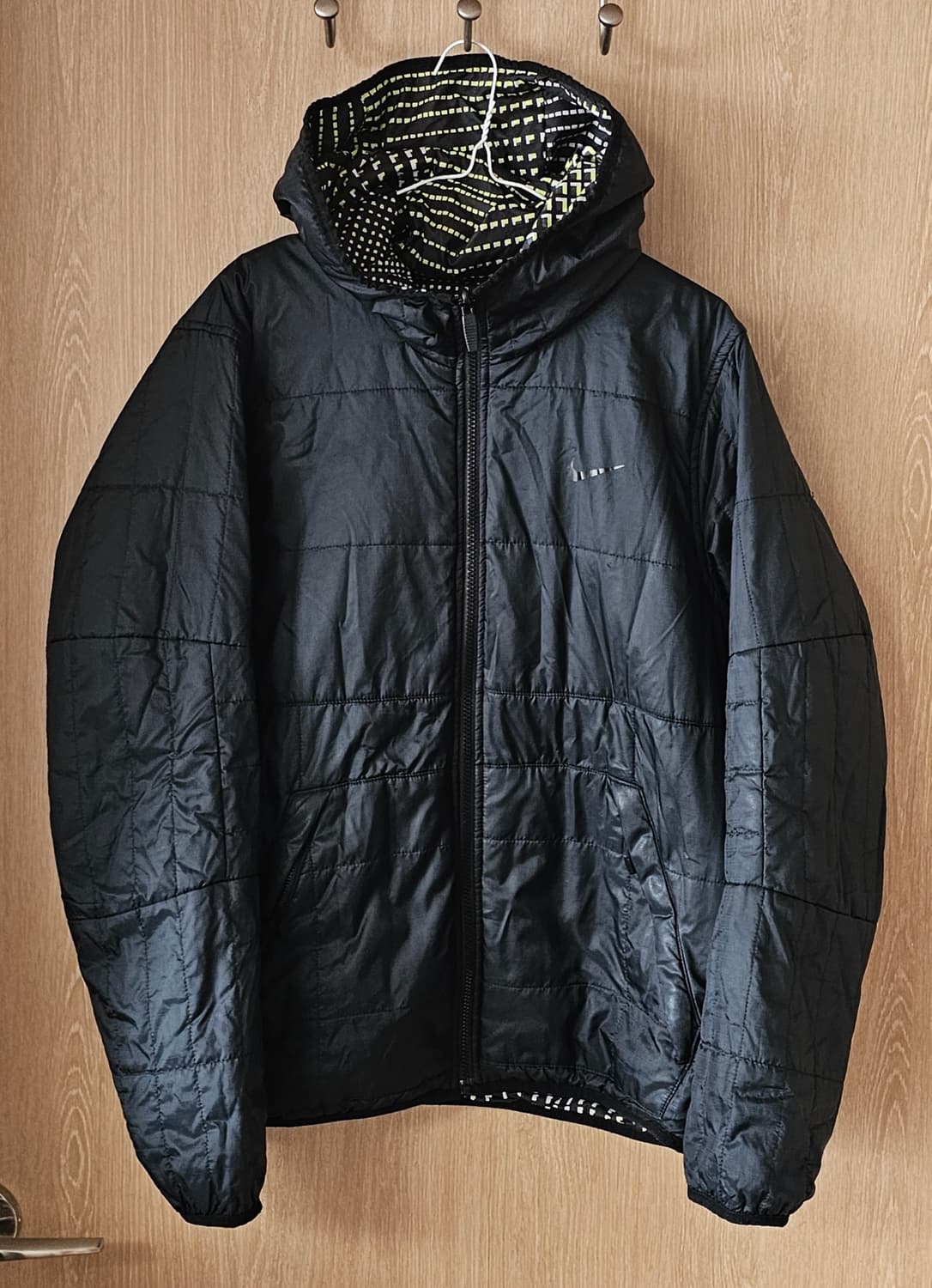 나이키 양면 후드 패딩 점퍼 L 상품이미지6
