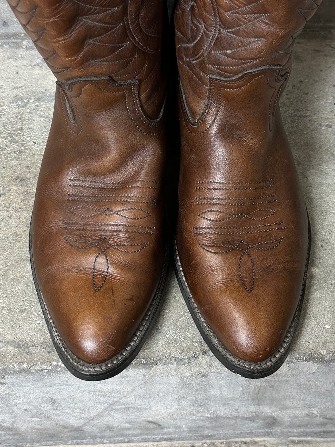 90's USA Made 레드윙 페코스 웨스턴 부츠 상품이미지7