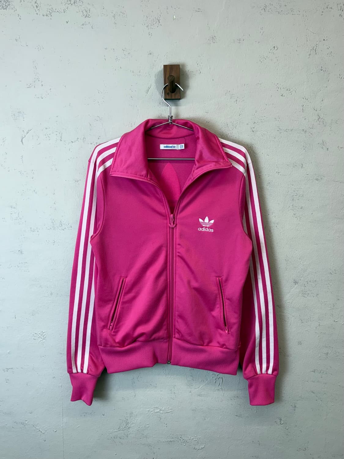 아디다스 빈티지 파이어버드 삼선 트랙탑 져지 핑크 상품이미지1
